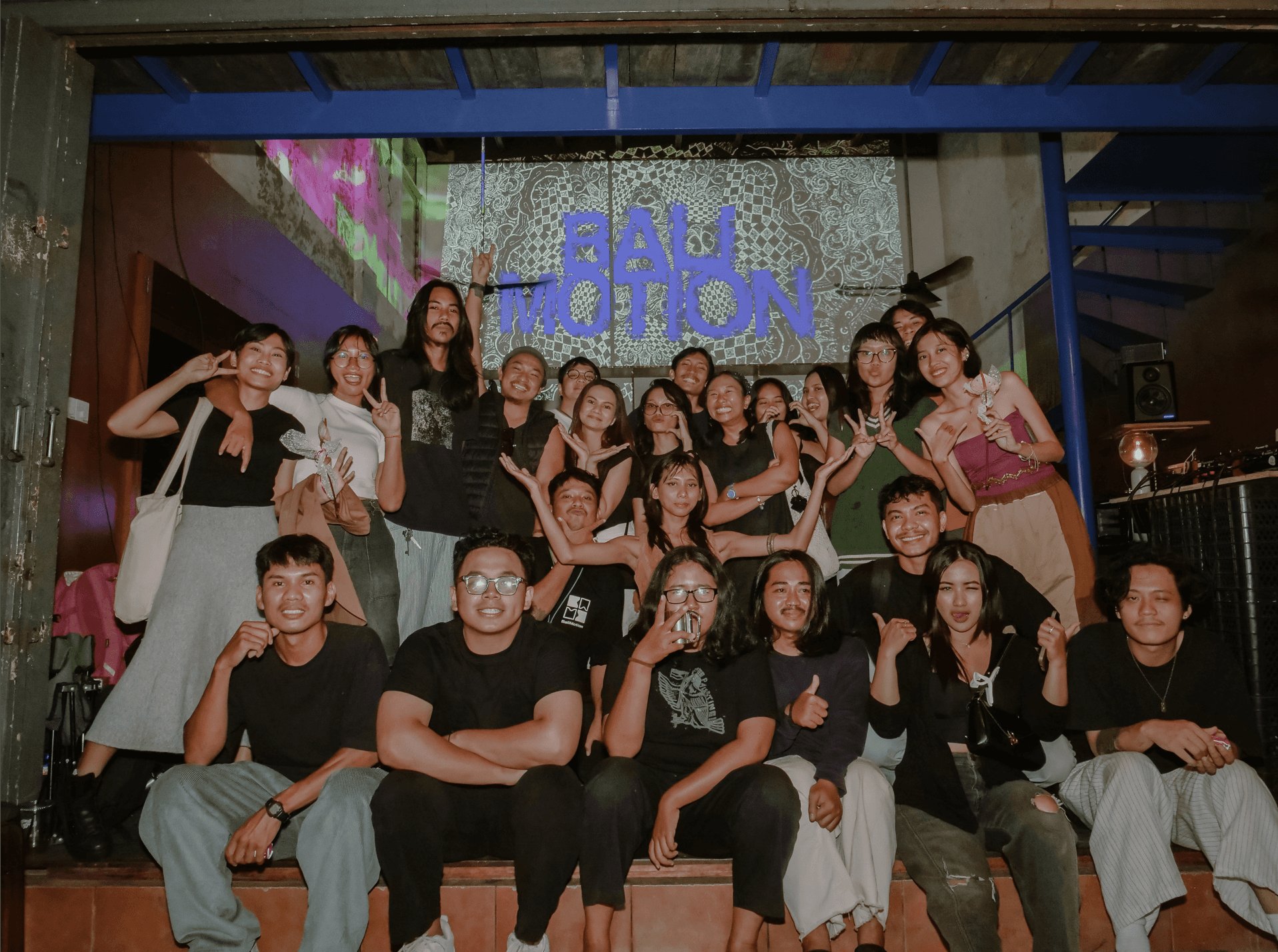 BaliMotion events: Portfolio Day, DJ sets and community gatherings